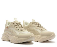 TÊNIS BRANCO CHUNKY MONOCROMÁTICO BRANCO C 30408 0001 0003 ANACAPRI