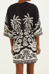 VESTIDO T-SHIRT BIG GUANACASTE 341745 FARM RIO