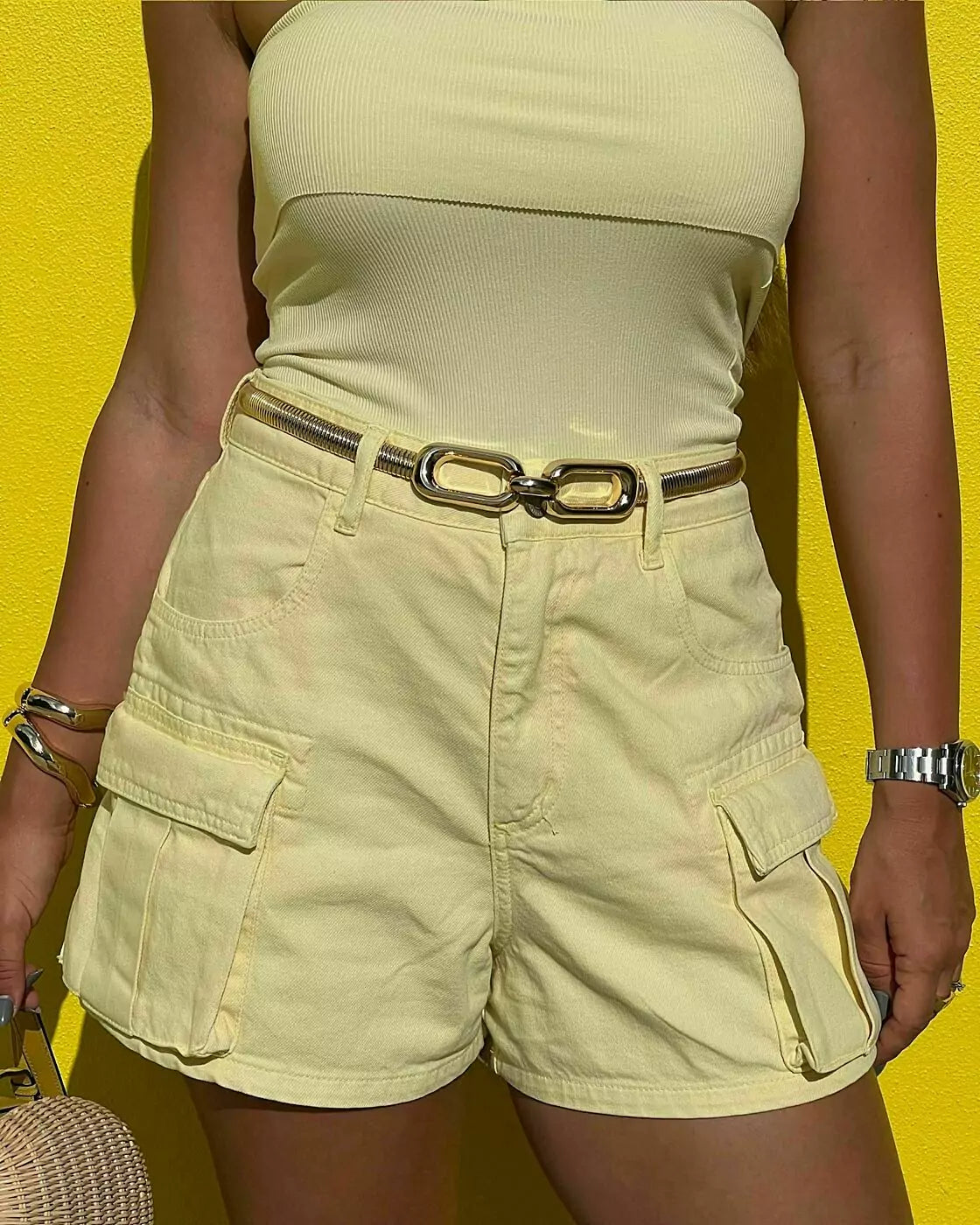 Shorts Feminino Alcance ref. SHORTS JEANS - VintedoisK