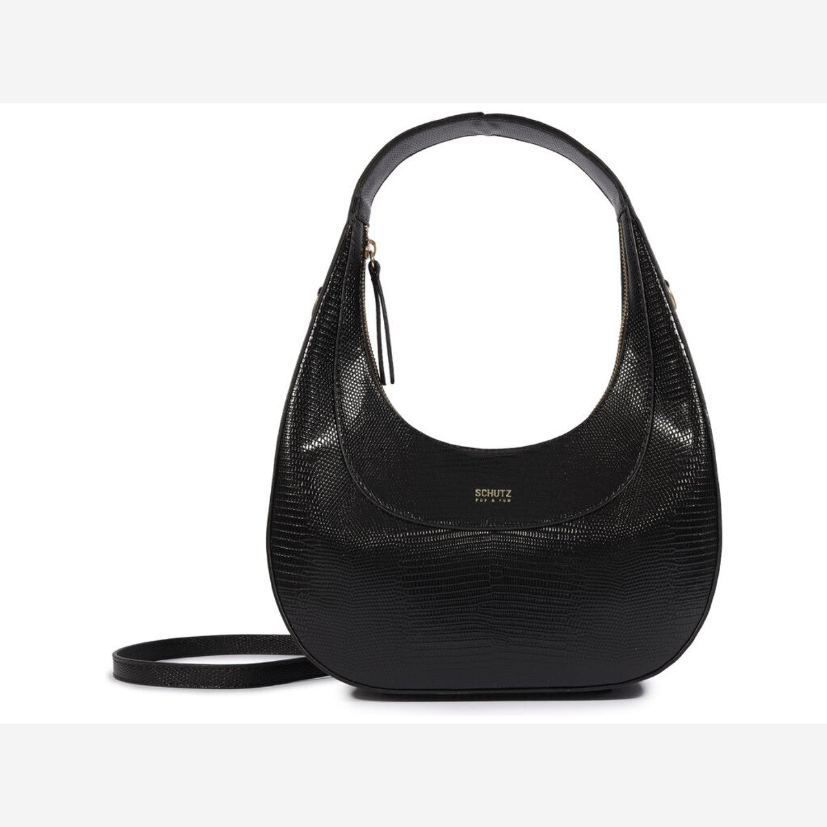 BOLSA MEIA LUA PRETA S 50015 1581 0005 SCHUTZ
