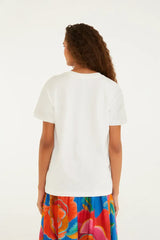 BLUSA T-SHIRT MEDIA AMERICA LATINA 339948 FARM RIO