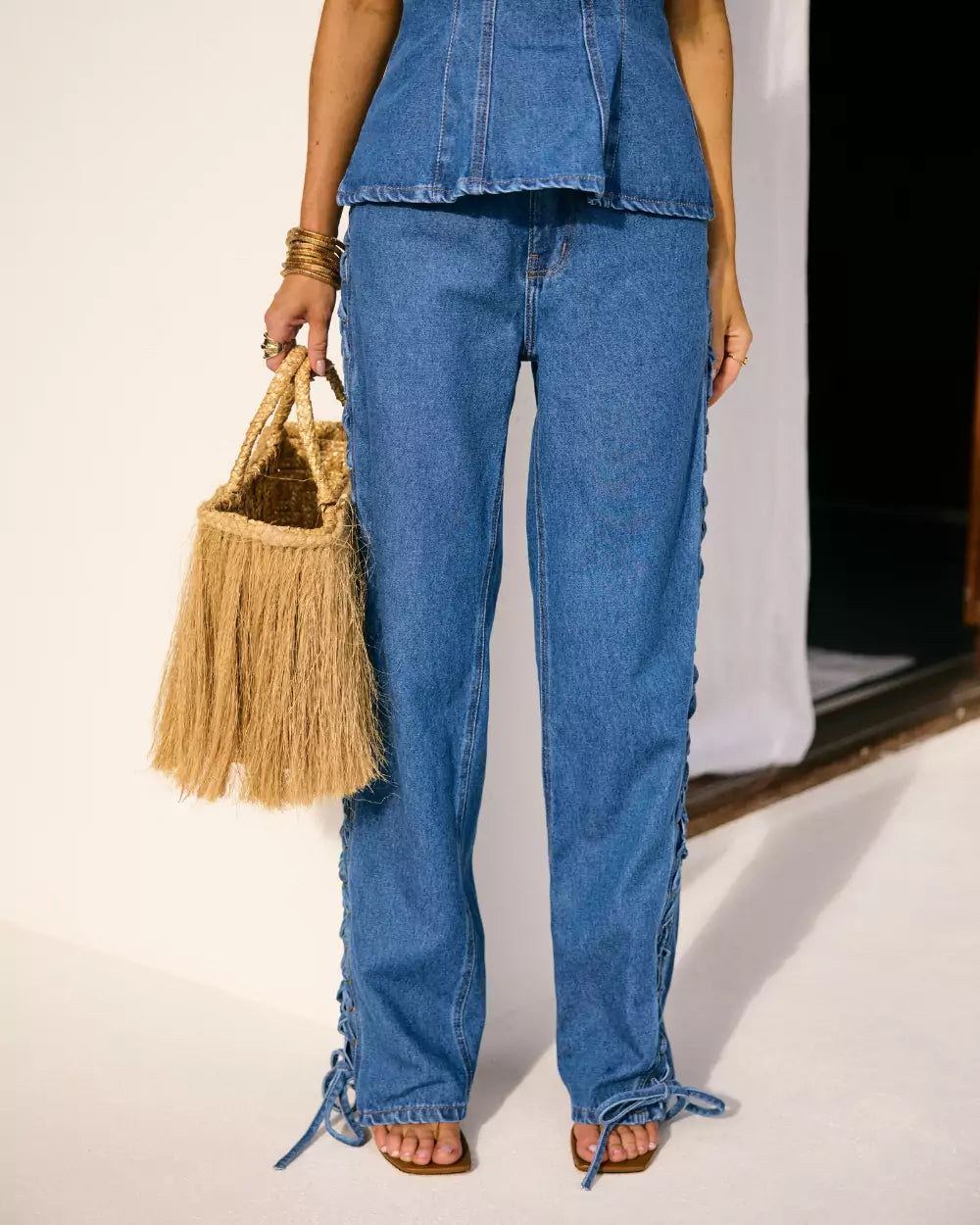 Calça Feminina Alcance ref. CALCA JEANS - VintedoisK