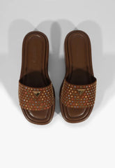 PAPETE COURO MARROM S 21869 0065 0003 SCHUTZ