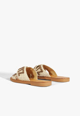 SANDÁLIA RASTEIRA DE X SCHUTZ LOGO TRICÔ OFF S 20889 0119 0001 SCHUTZ