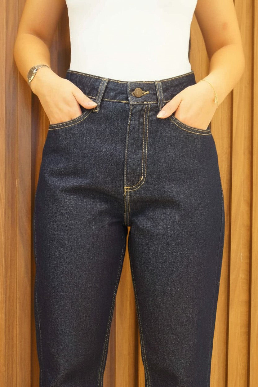 CALÇA JEANS RETA ABERTURA NOIR 9519 ALCANCE Imagem secundária do produto