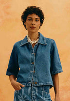 Camisa Feminino Cacay ref. CAMISA JEANS - VintedoisK