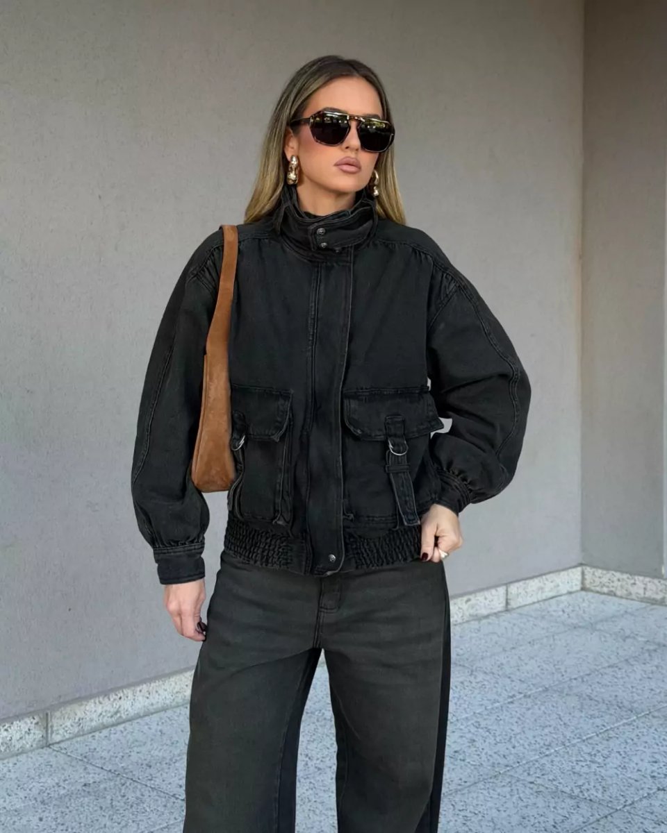 Jaqueta Feminino Alcance ref. JAQUETA JEANS - VintedoisK