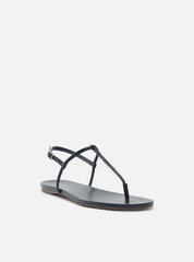 SANDÁLIA RASTEIRA AZUL TIRAS SLIM BÁSICA  A 03274 0012 0236 AREZZO