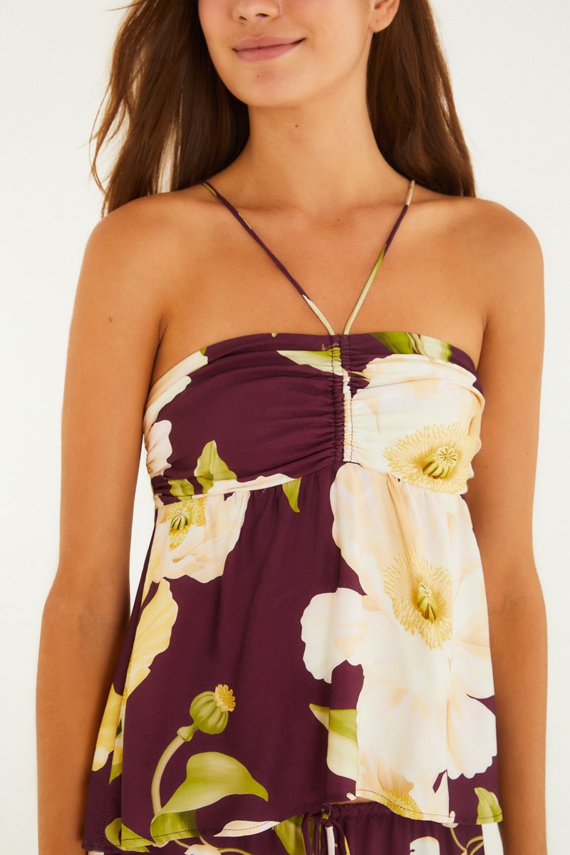 Blusa Feminina Farm rio ref. BLUSA FLORAL - VintedoisK