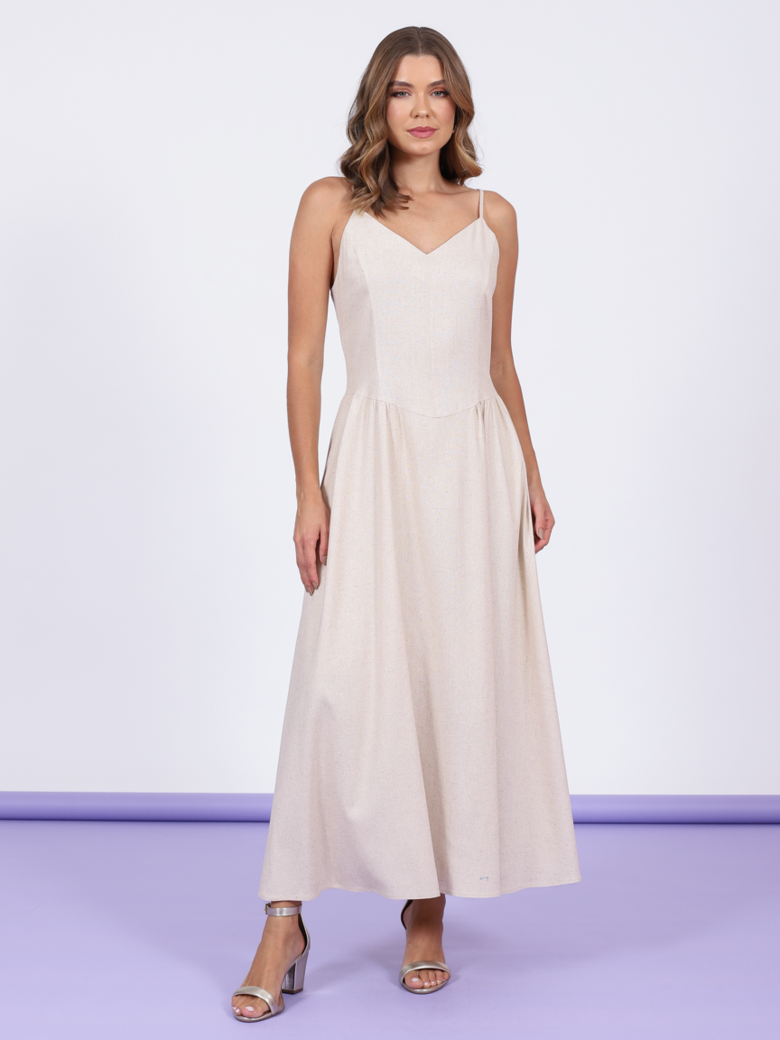 VESTIDO LINHO 383624 SKENN Imagem secundária do produto