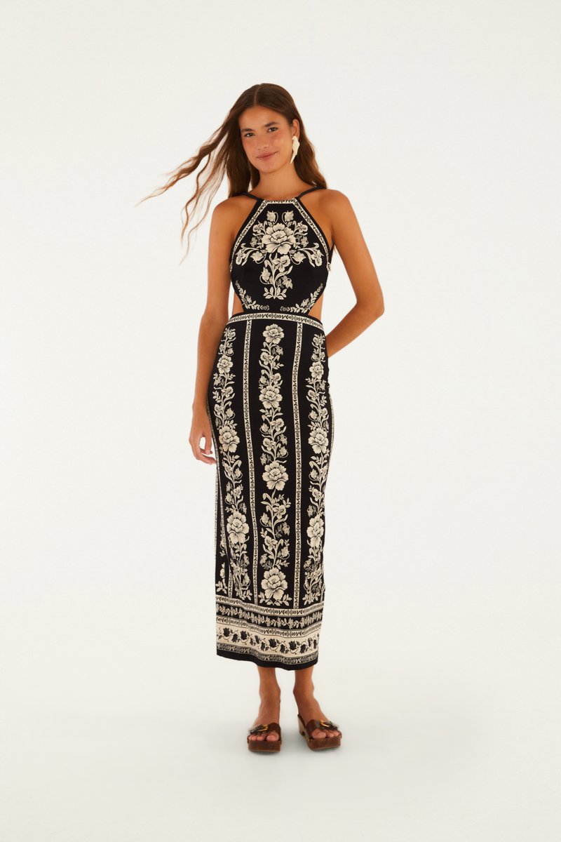 Vestido Feminino Farm ref. VESTIDO MIDI - VintedoisK