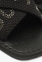 SANDÁLIA RASTEIRA X SCHUTZ LOGO PRETA S 20889 0021 0001 SCHUTZ