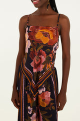 BLUSA REGATA FLORAL CLEO 345371 FARM RIO
