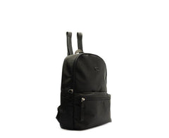 MOCHILA MÉDIA NYLON ESTAMPA INTERNA PRETA C 50012 1854 0001 ANACAPRI - Vintedoisk