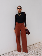 Calça Feminina Skenn ref. RETA SARJA - VintedoisK