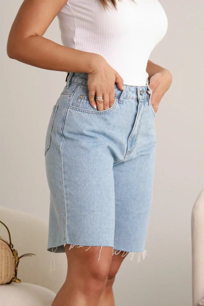 BERMUDA JEANS JORTS CLARA 7613 ALCANCE Imagem secundária do produto