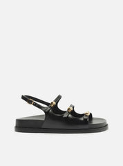 PAPETE PRETA TOURINO DOURADO A 12016 0245 0001 AREZZO