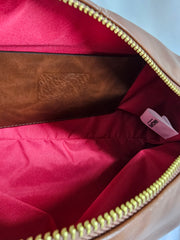 BOLSA TIRACOLO GRANDE HOBO MARROM C 50002 0184 0003 ANACAPRI