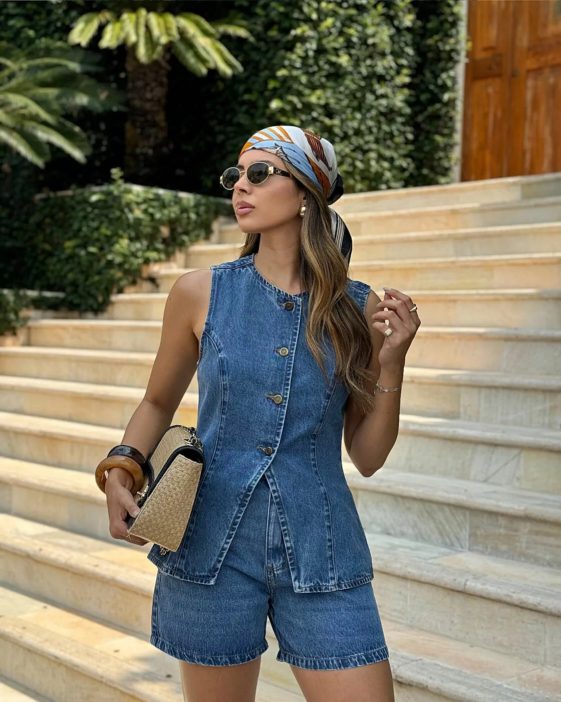 Shorts Feminino Alcance ref. SHORTS JEANS - VintedoisK