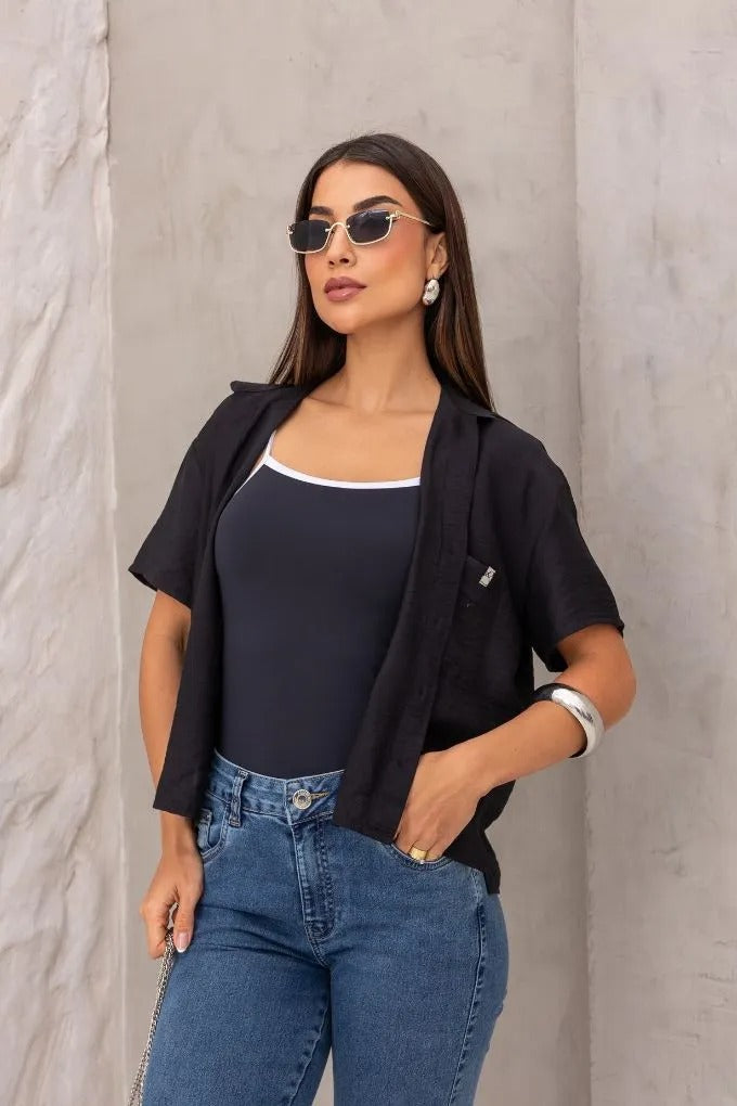 CAMISA CROPPED MC CMF00011 REVANCHE Imagem secundária do produto