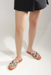 SANDÁLIA RASTEIRA DE X SCHUTZ LOGO TRICÔ OFF S 20889 0119 0001 SCHUTZ