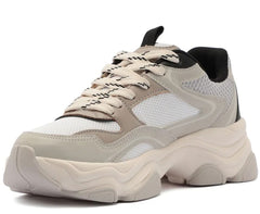 TÊNIS ROBUSTO BRANCO ALEXA DETALHES PRETO C 30733 0001 0004 ANACAPRI