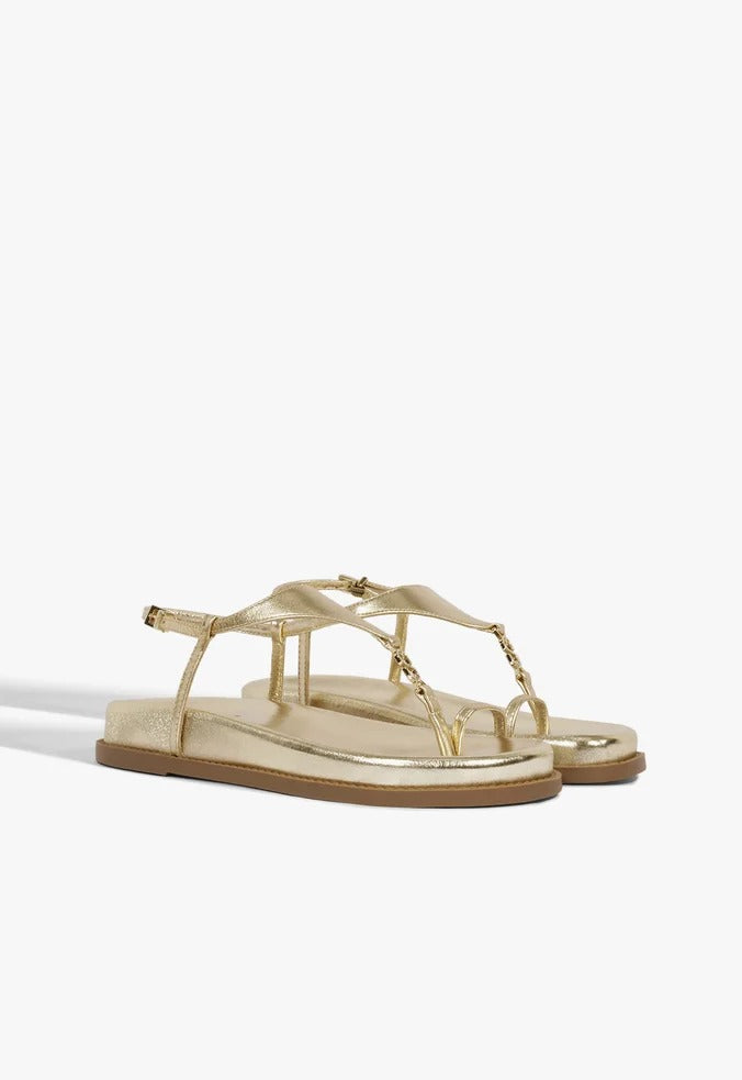 SANDÁLIA PAPETE KATE COURO DOURADA S 21564 0464 0004 SCHUTZ Imagem secundária do produto