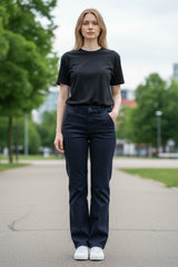 CALÇA FLARE COLOR CINT INTERMEDIO CAFEM00095 REVANCHE