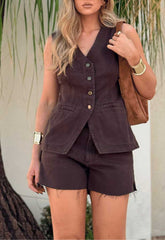 SHORTS JEANS MOM ABERTURA LATERAL 8879 ALCANCE