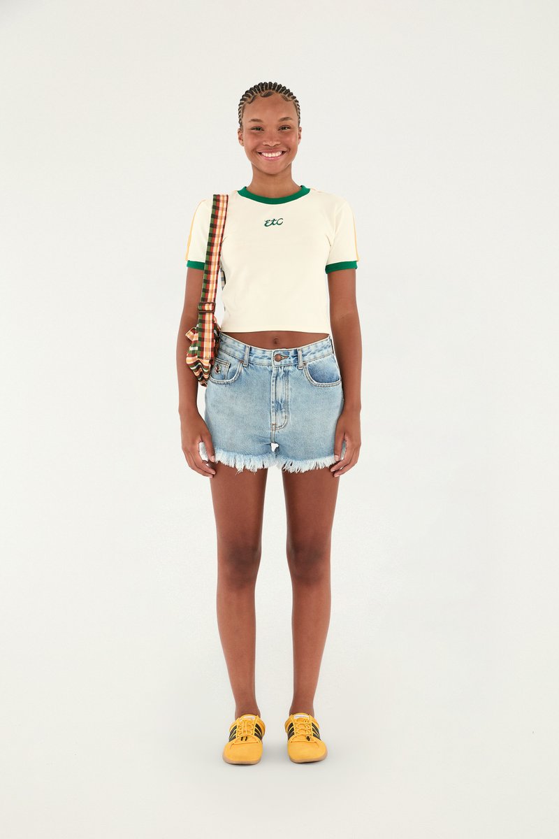 Blusa Feminina Farm rio ref. BLUSA BABYLOOK - VintedoisK