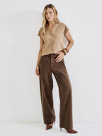 Calça Feminina Skenn ref. WIDE LEG - VintedoisK