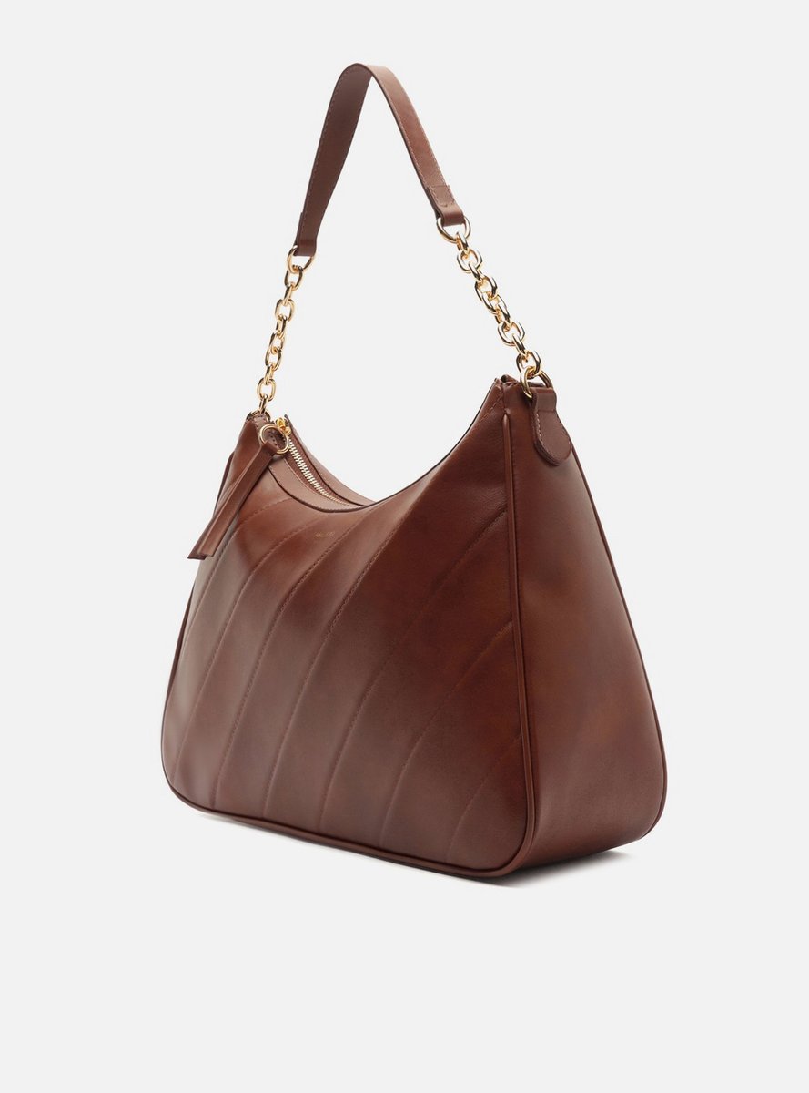 BOLSA TOTE GRANDE MARROM CORRENTE A 50023 0974 0002 AREZZO Imagem secundária do produto