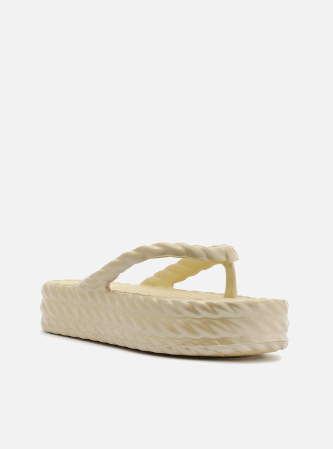 SANDÁLIA DOURADA FLATFORM MARROCOS MID Z 19083 0002 0001 BRIZZA Imagem secundária do produto