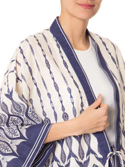 BLUSA KIMONO PEIXEI CORRENTEZA 350999 FARM RIO