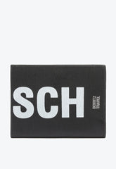 PORTA PASSAPORTE SCHUTZ LOGO PRETO U  S 46058 0141 0012 SCHUTZ