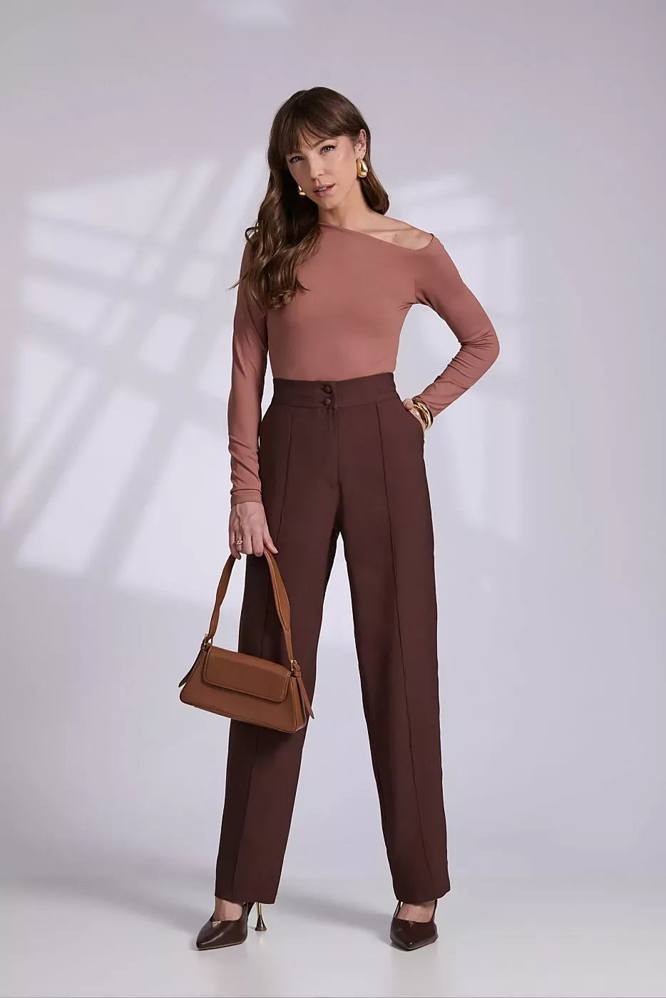 Calça Feminina COQUETA ref. FRONTAIS C1392 - VintedoisK Imagem principal do produto