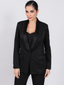 Blazer alfaiataria Gloss 393826 Skenn feminino frente brilhante