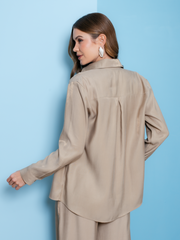 CAMISA CETIM BORDADO 403203 SKENN