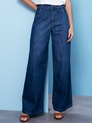 CALÇA WIDE LEG DESIGNER 401317 SKENN