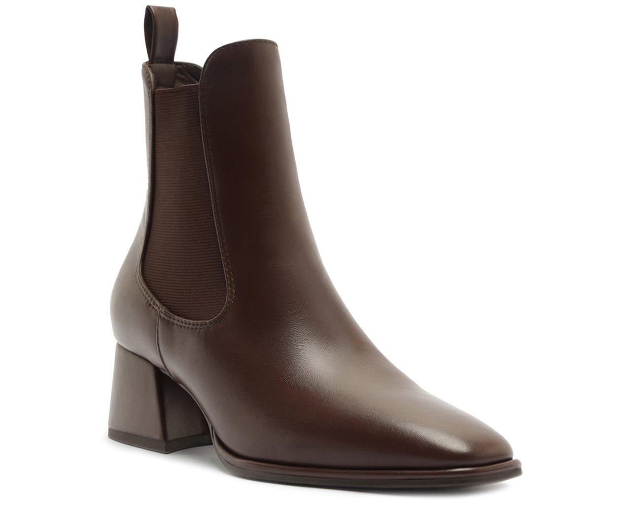 BOTA CHELSEA COM SALTO BLOCO MARROM C 30772 0003 0002 ANACAPRI Imagem secundária do produto