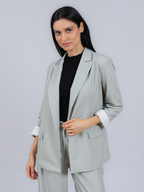Blazer alfaiataria manga estampada 393803 Skenn close estampa