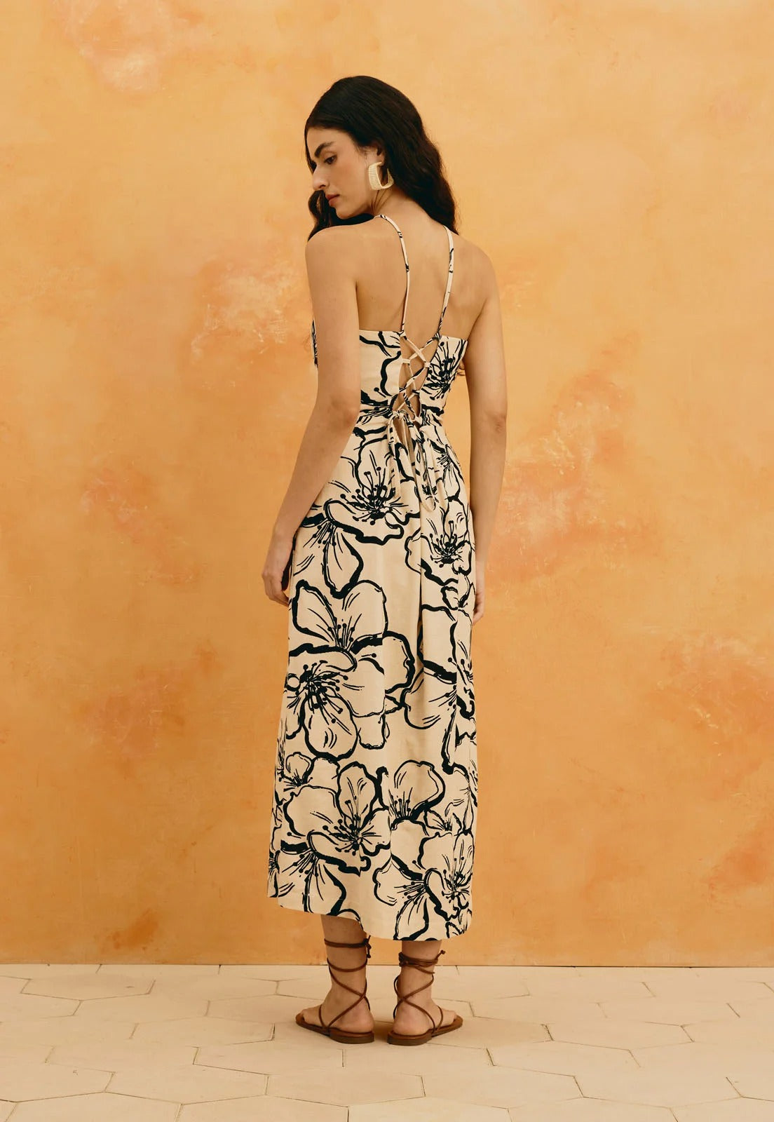 Vestido Feminino Cacay ref. VESTIDO MIDI - VintedoisK