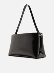 BOLSA SHOULDER MARROM GRANDE DETALHE COSTURA A 50011 1013 0005 AREZZO