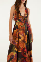VESTIDO LONGO CHITA BACANA 343378 FARM RIO