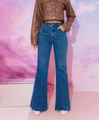 Calça Feminina Alcance ref. JEANS FLARE - VintedoisK