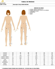 CALÇA JEANS MOM 1733003 ALCANCE