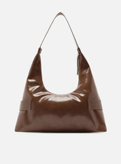 BOLSA HOBO MARROM GRANDE TIRAS FIVELA A 50021 0989 0002 AREZZO