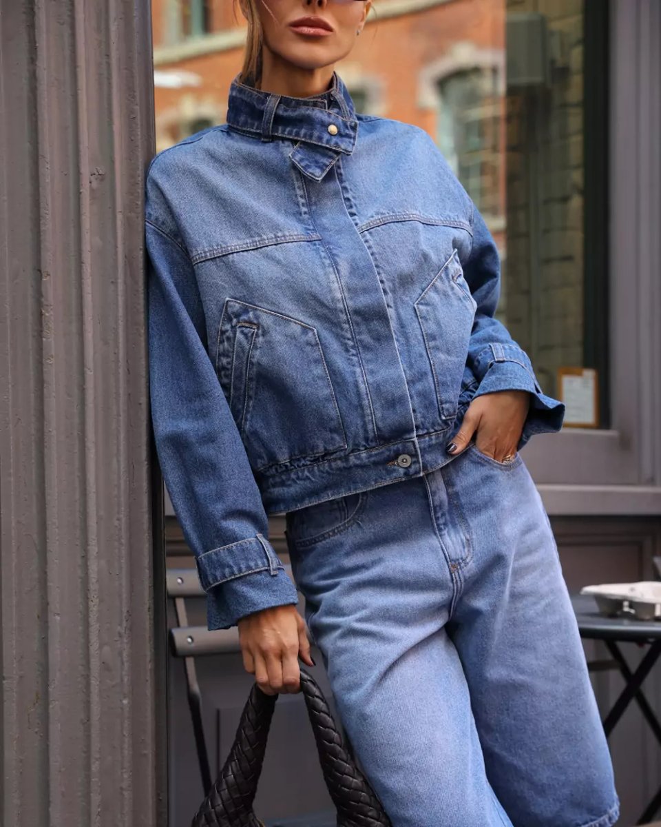 Jaqueta Feminino Alcance ref. JAQUETA JEANS - VintedoisK
