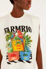 VESTIDO CURTO ENGRADADOS 352972 FARM RIO