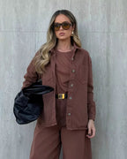 Camisa Feminino Alcance ref. CAMISA JEANS - VintedoisK
